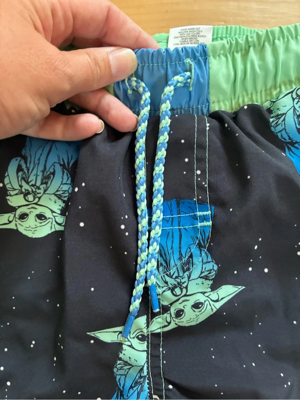 Star Wars Kids Swim Trunks - Black, Blue, Green